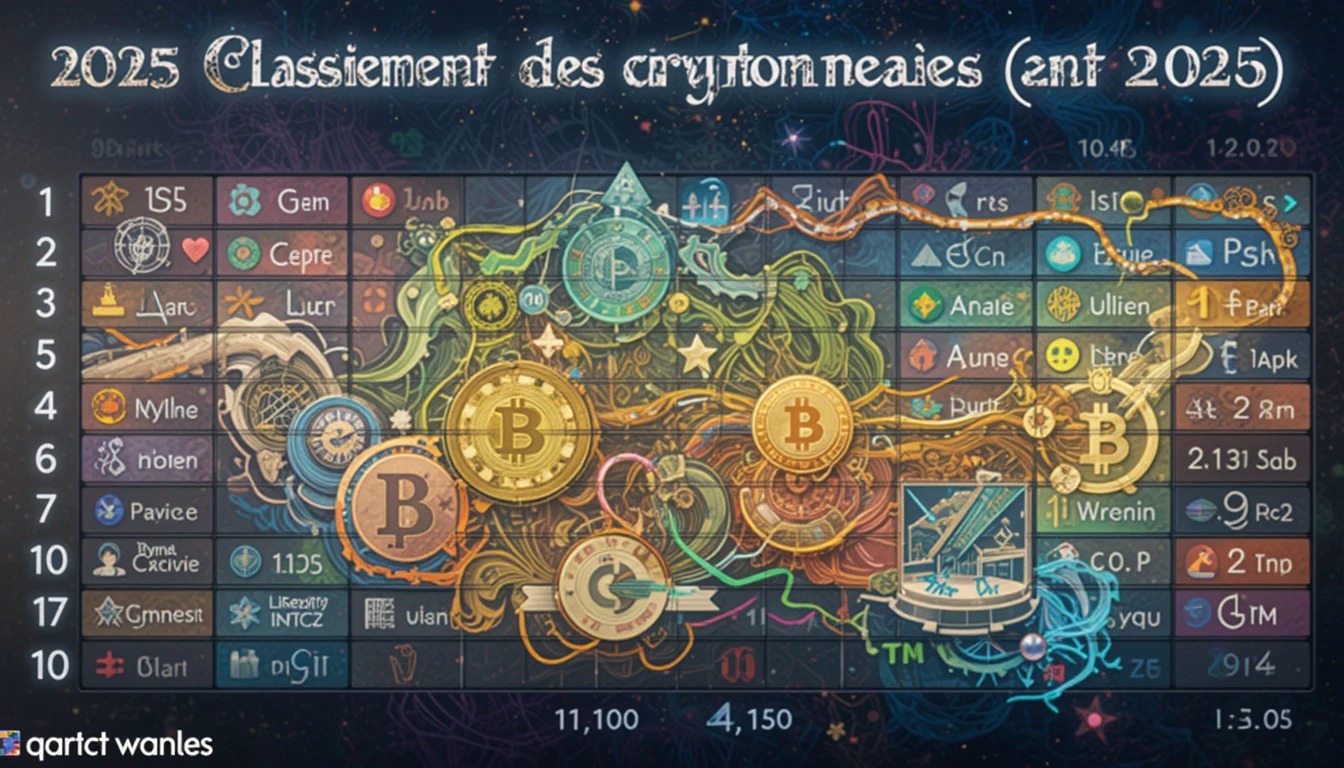 Classement des Cryptomonnaies en 2025