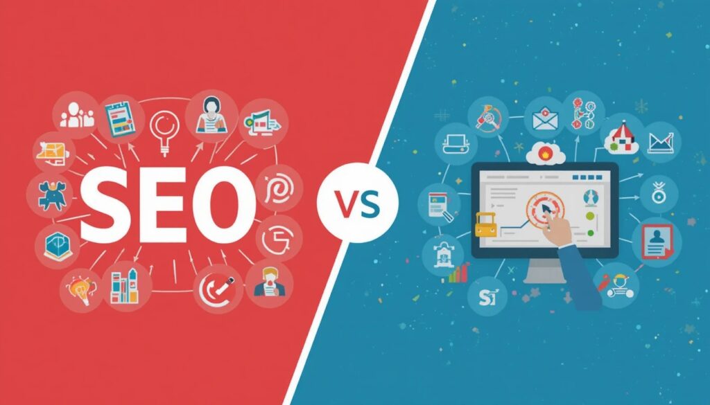 SEO vs publicité payante Quelle stratégie choisir pour son business